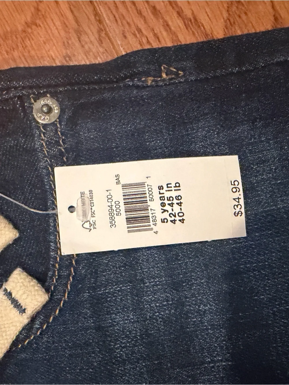 GAP Kids Dark Blue Stretch Jeans